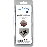 Porte-clés en terre des Blue Jays de Toronto - Rempli de terre utilisée lors d'un match à domicile
