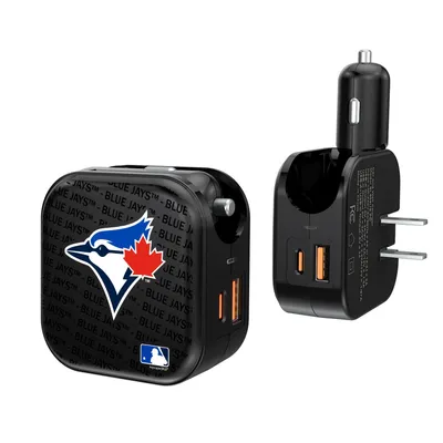 Toronto Blue Jays Dual Port USB Car & Home Charger