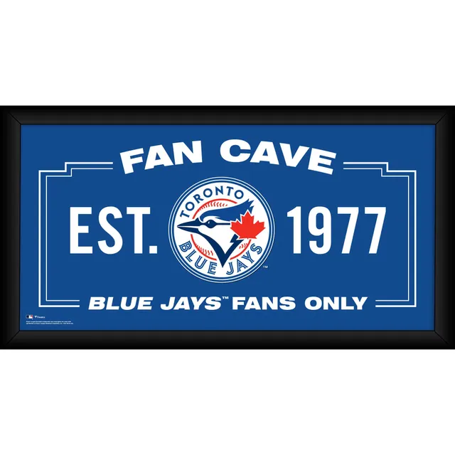 FANATICS AUTHENTIC Toronto Blue Jays Black Framed Logo Jersey