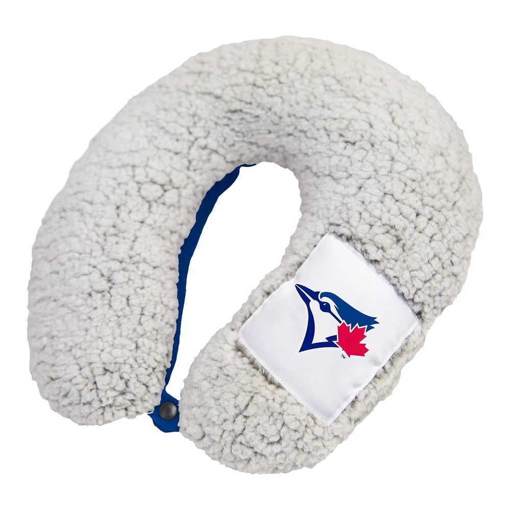 Oreiller cervical Frosty Sherpa des Blue Jays de Toronto