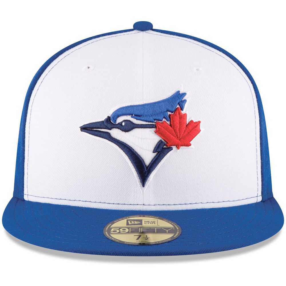 Toronto Blue Jays New Era 2017 Authentic Collection On-Field 59FIFTY - Fitted Hat White/Royal