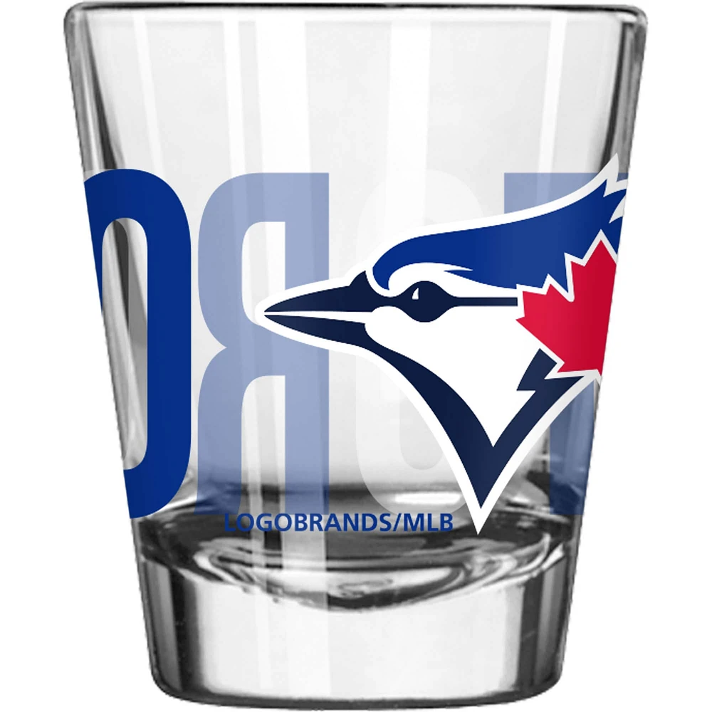 Heures supplémentaires des Blue Jays de Toronto 2 oz. Verre à liqueur