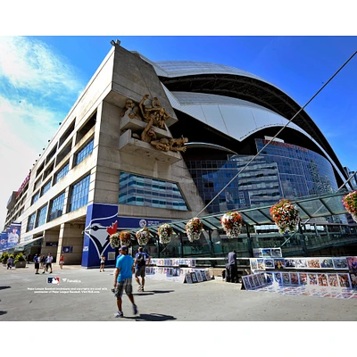 Toronto Blue Jays Unsigned Rogers Centre Exterior View Photograph
