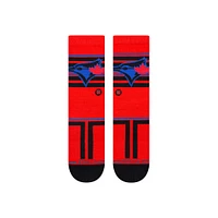 Unisex Stance Red Toronto Blue Jays 2024 City Connect Crew Socks