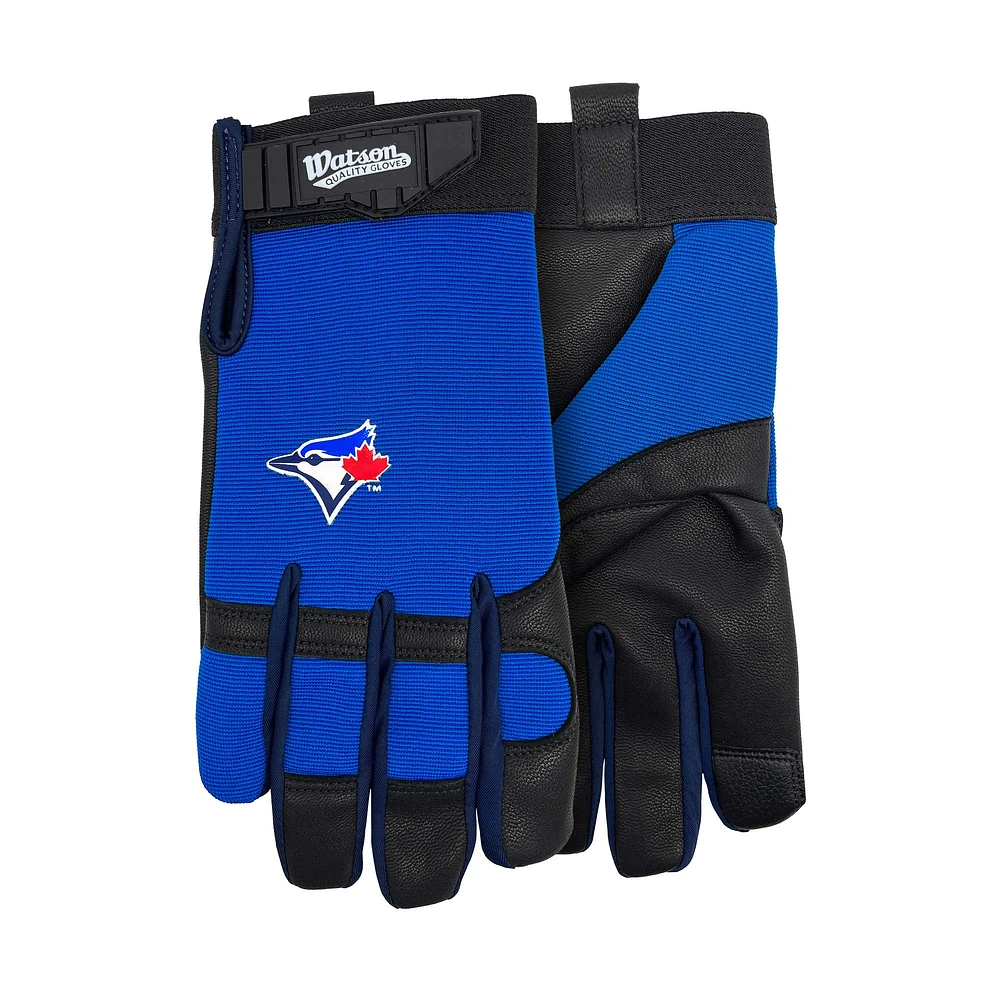 Gants Watson unisexes bleus haute performance pour adultes des Blue Jays de Toronto