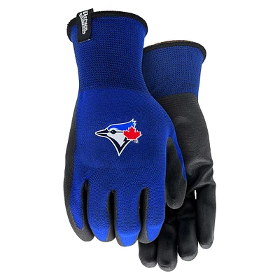 Gants Watson unisexes en tricot sans couture enduits Royal Toronto Blue Jays