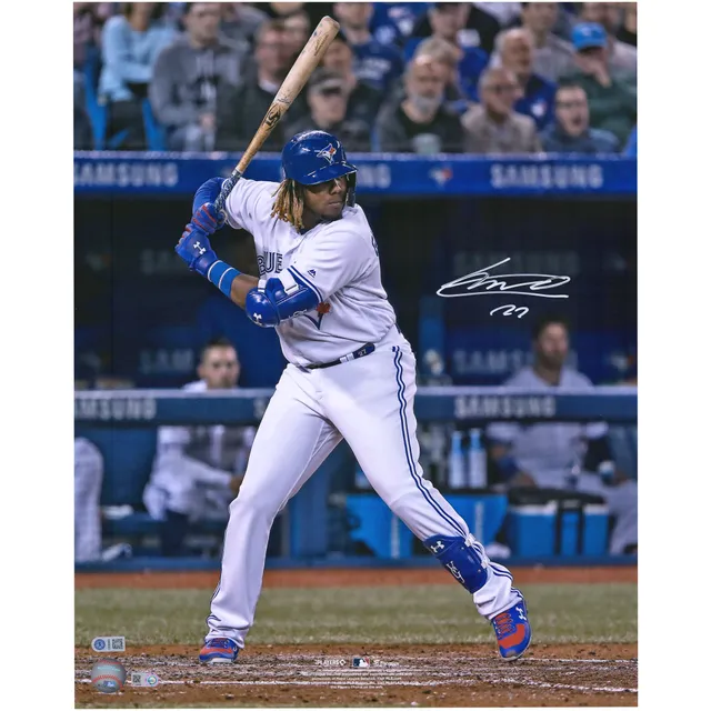 Toronto Blue Jays Vladimir Guerrero Jr. Autographed White Majestic