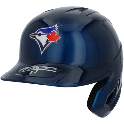 Réplique du casque de frappeur chromé autographié par Vladimir Guerrero Jr. des Blue Jays de Toronto