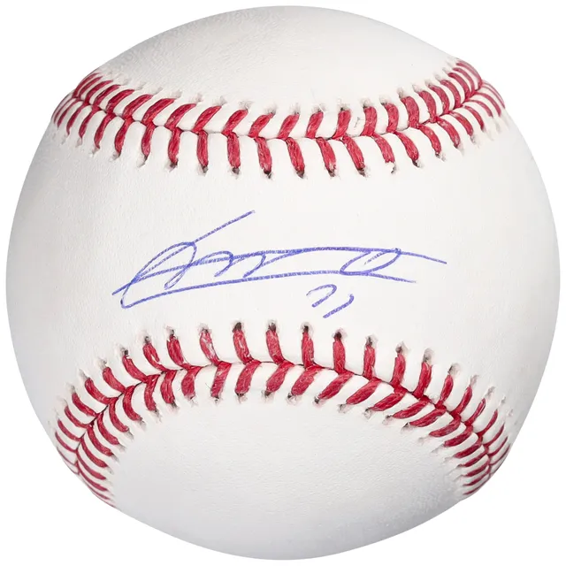 Vladimir Guerrero Jr Autographed Toronto Custom White Baseball