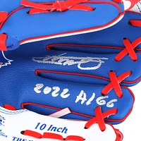 Réplique du gant Rawlings autographié par Vladimir Guerrero Jr. des Blue Jays de Toronto avec l'inscription « 2022 AL GG »