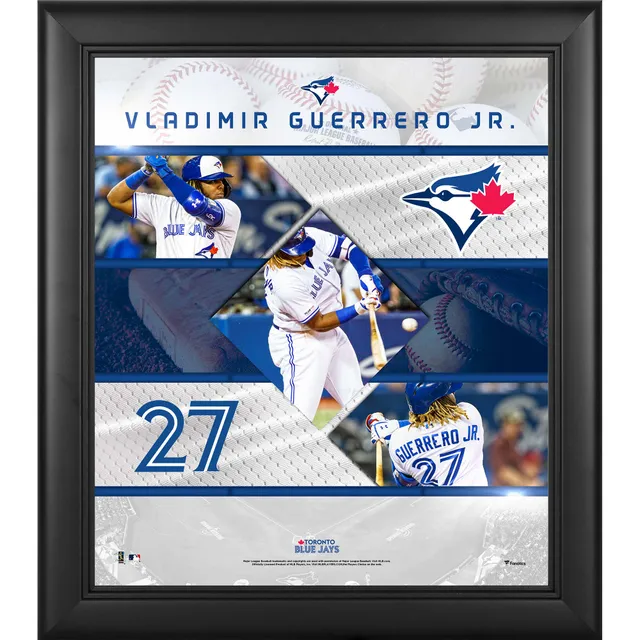 Highland Mint Vladimir Guerrero Jr. Toronto Blue Jays 13 x 13 Impact Jersey  Framed Photo