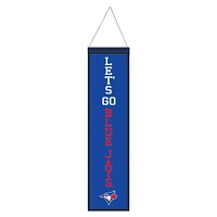 WinCraft Toronto Blue Jays 8'' x 32'' Wordmark Logo - Bannière