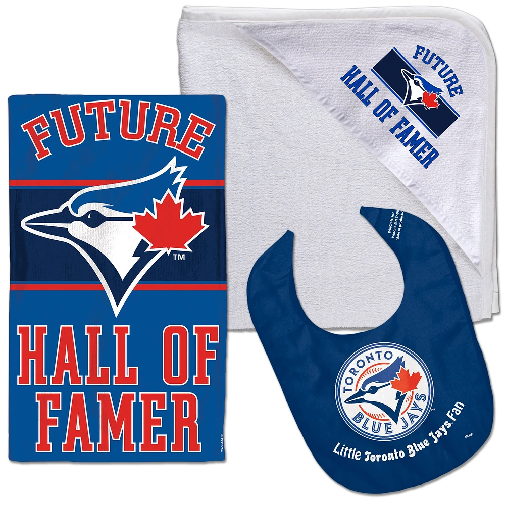 Pack d'accessoires pour bébé WinCraft des Blue Jays de Toronto