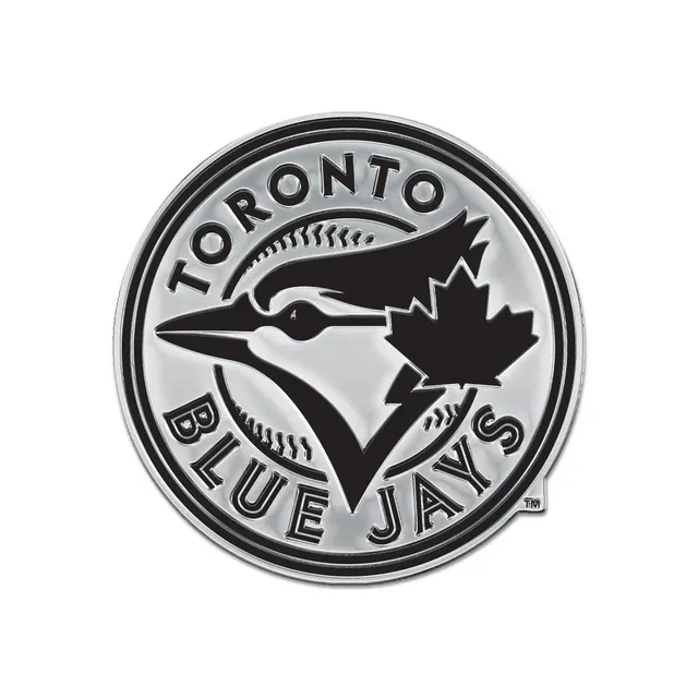 Toronto Blue Jays Silver Metallic Chromeez 3D Car Emblems