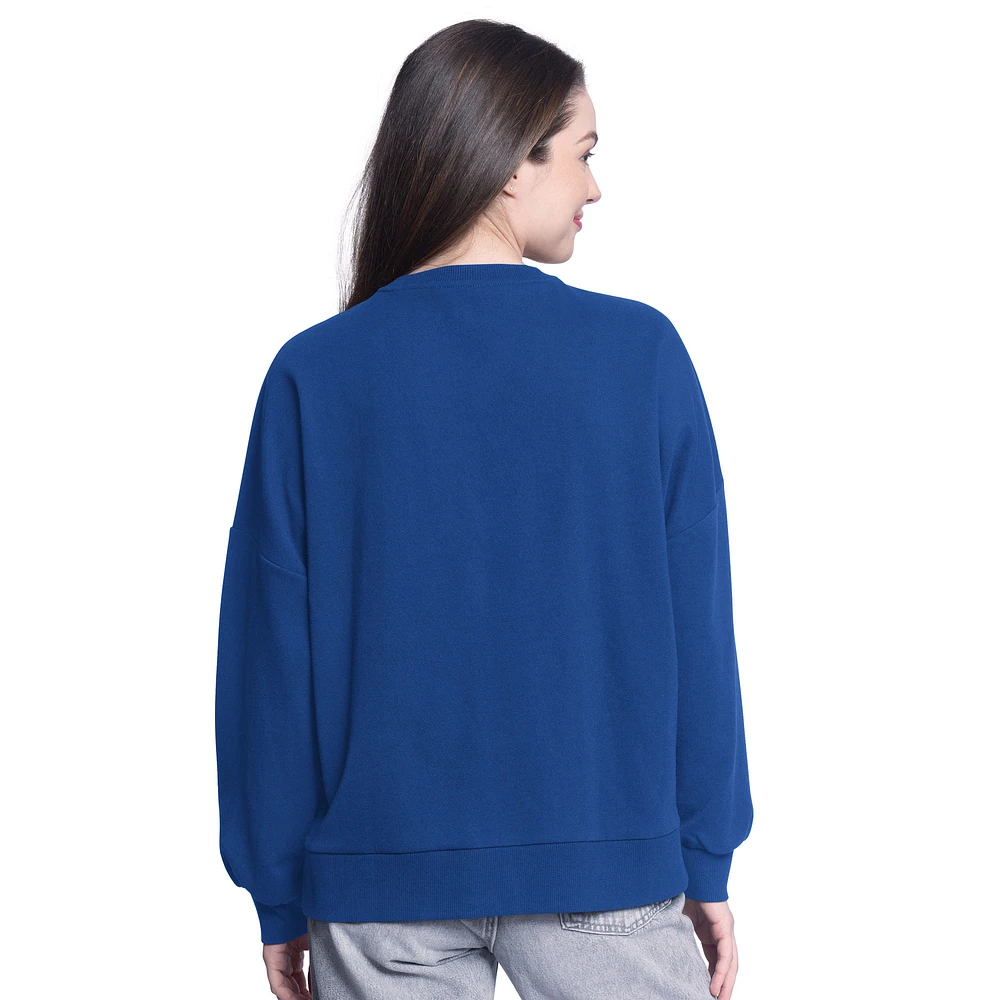 Sweat-shirt athlétique G-III 4Her par Carl Banks Royal Toronto Blue Jays pour femme