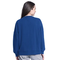 Sweat-shirt athlétique G-III 4Her par Carl Banks Royal Toronto Blue Jays pour femme