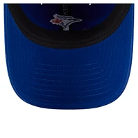 Women's New Era  Royal Toronto Blue Jays Preppy Team 9TWENTY Adjustable Hat