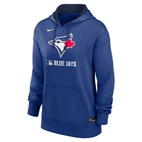 Women's Nike  Royal Toronto Blue Jays Authentic Collection Performance Pullover Hoodie