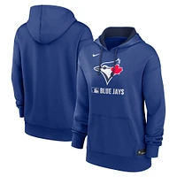 Women's Nike  Royal Toronto Blue Jays Authentic Collection Performance Pullover Hoodie