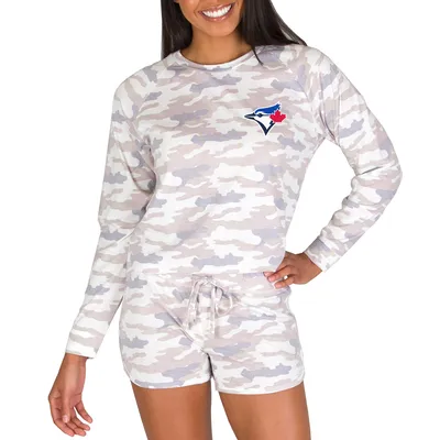 Lids Chicago Cubs Concepts Sport Women's Encounter Long Sleeve Top & Short  Sleep Set - Cream