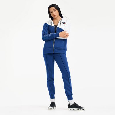 Women's DKNY Sport Blue Toronto Jays Gina Full-Zip - Hoodie