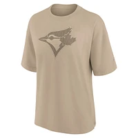 T-shirt surdimensionné Fanatics kaki pour femme des Blue Jays de Toronto