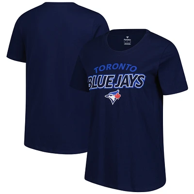 Women's Fanatics Navy Toronto Blue Jays Risk T-Shirt