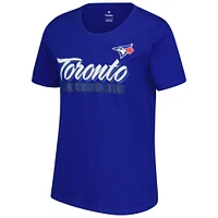 Women's Fanatics Royal Toronto Blue Jays Risk T-Shirt