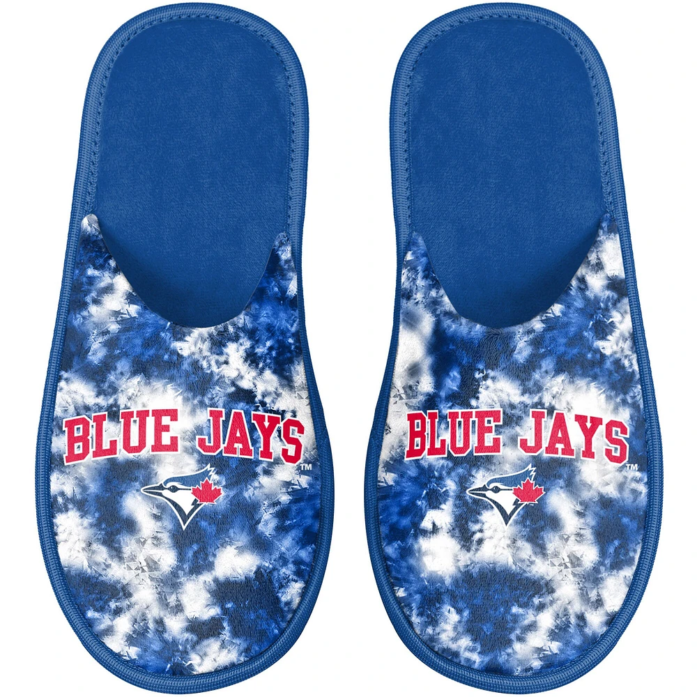 Pantoufles FOCO Toronto Blue Jays Iconic Logo Scuff pour femmes