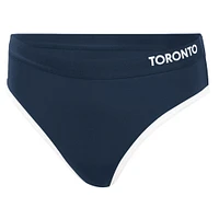 Women's G-III 4Her by Carl Banks Navy Toronto Blue Jays Southpaw Swim Bottom