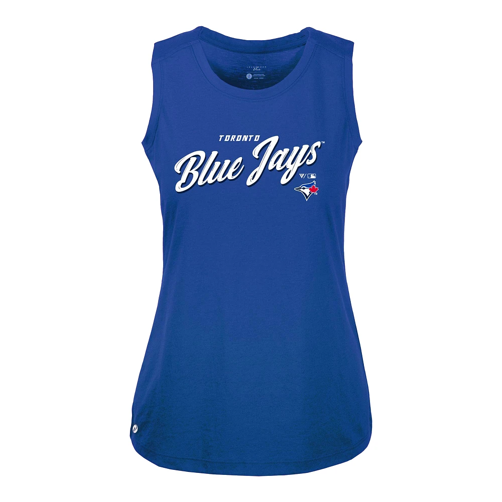 Women's Levelwear Royal Toronto Blue Jays Accolade Macy Prospect Tank Top
