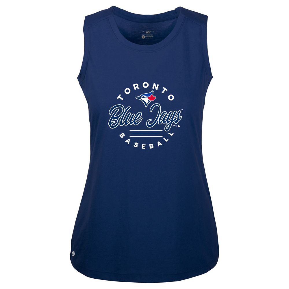 Levelwear Women's Levelwear Royal Toronto Blue Jays Macy Muscle - Tank Top