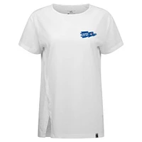 Women's Levelwear White Toronto Blue Jays Influx Rafters T-Shirt