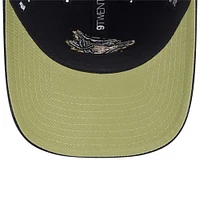 Women's New Era  Black Toronto Blue Jays 2024 Armed Forces Day 9TWENTY Adjustable Hat