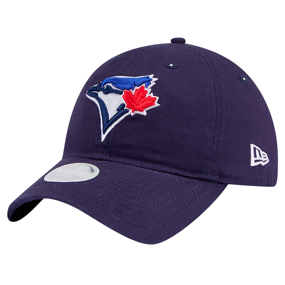 Women's New Era Navy Toronto Blue Jays 9TWENTY Adjustable Hat