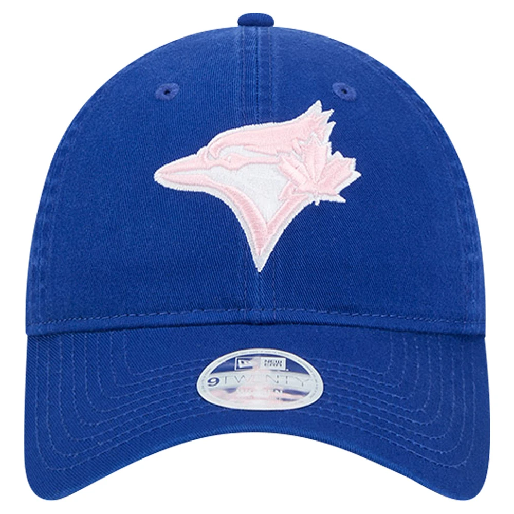 Women's New Era Royal Toronto Blue Jays 2024 Mother's Day 9TWENTY Adjustable Hat