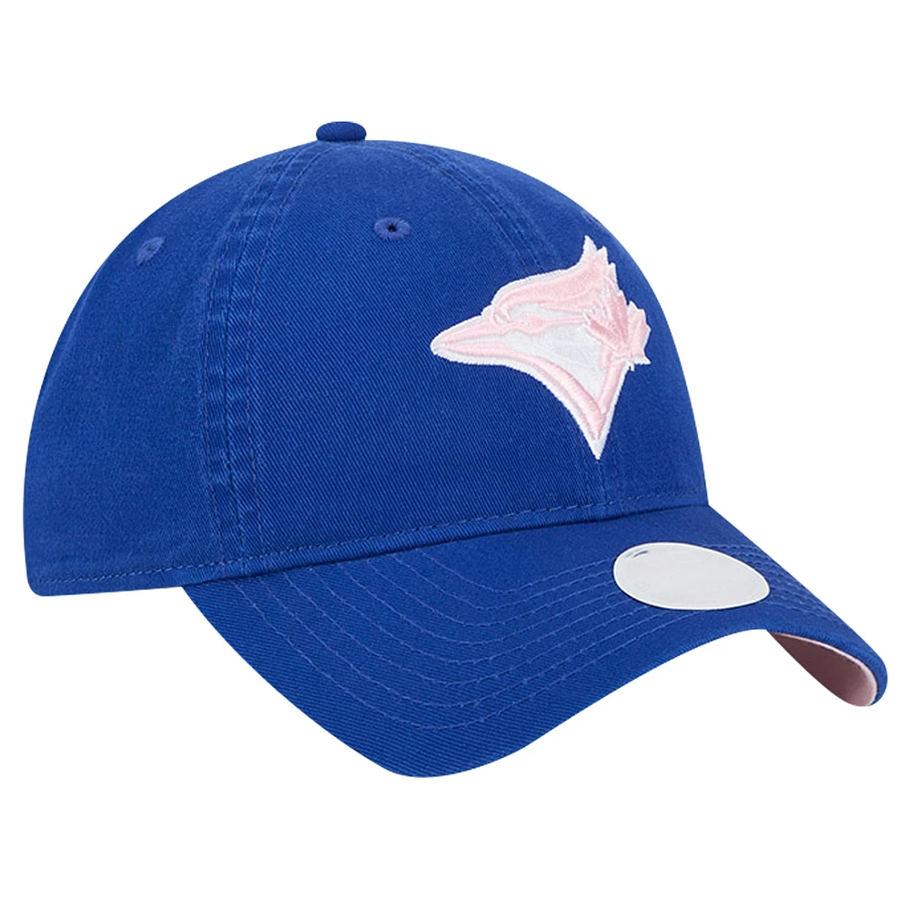 Women's New Era Royal Toronto Blue Jays 2024 Mother's Day 9TWENTY Adjustable Hat