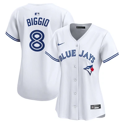 Maillot de joueur Nike Cavan Biggio blanc Toronto Blue Jays Home Limited pour femme