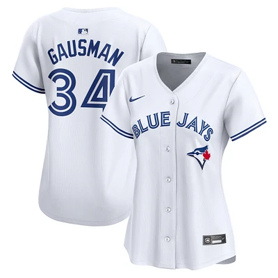 Maillot de joueur Nike Kevin Gausman pour femme, blanc, Toronto Blue Jays Home Limited