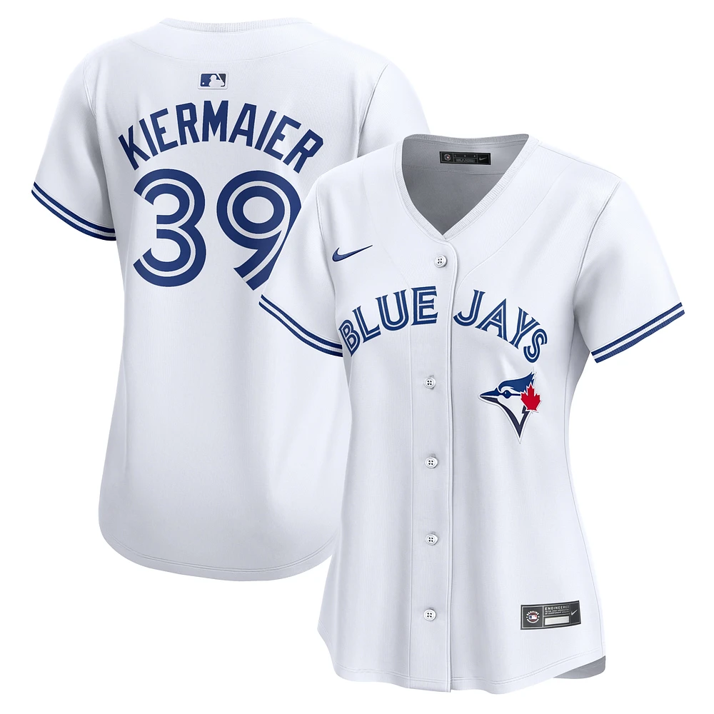 Maillot de joueur Nike Kevin Kiermaier pour femme, blanc, Toronto Blue Jays Home Limited