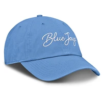 Casquette ajustable bleu clair pour femme Nike Toronto Blue Jays Cooperstown Club Script