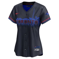 Maillot Nike bleu marine Toronto Blue Jays 2024 City Connect Limited pour femme