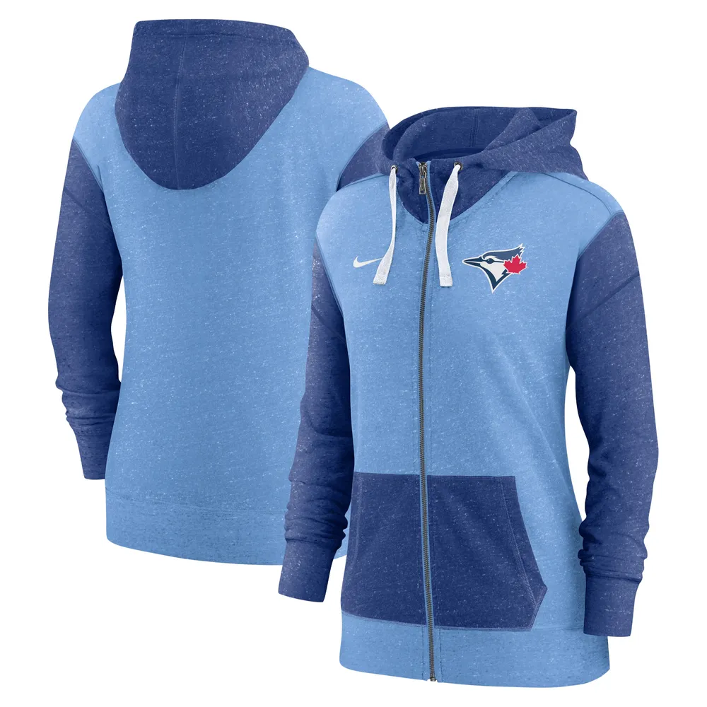 Nike Women's Nike Powder Blue Toronto Jays Full-Zip Hoodie