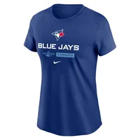 Women's Nike Royal Toronto Blue Jays 2022 Postseason Authentic Collection Dugout T-Shirt