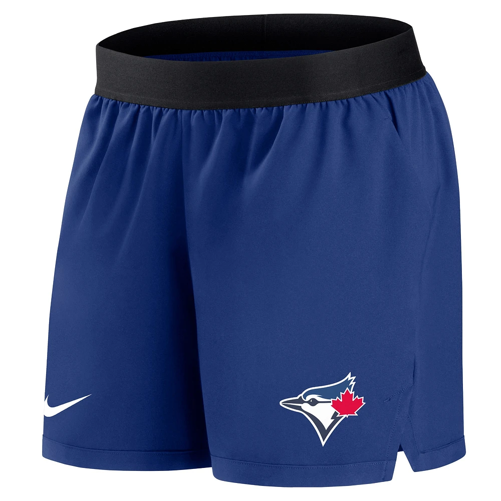 Short Nike Royal Toronto Blue Jays Authentic Collection pour femme