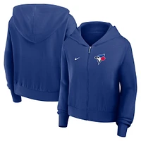Women's Nike Royal Toronto Blue Jays Chill Full-Zip Hoodie