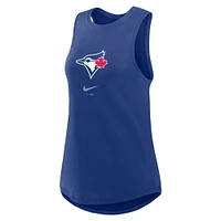 Débardeur tendance à col haut Nike Royal Toronto Blue Jays Legacy Icon pour femme