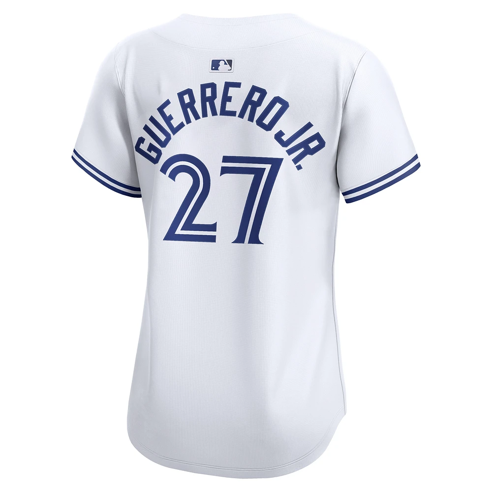 Women's Nike Vladimir Guerrero Jr. White Toronto Blue Jays Home Limited Jersey