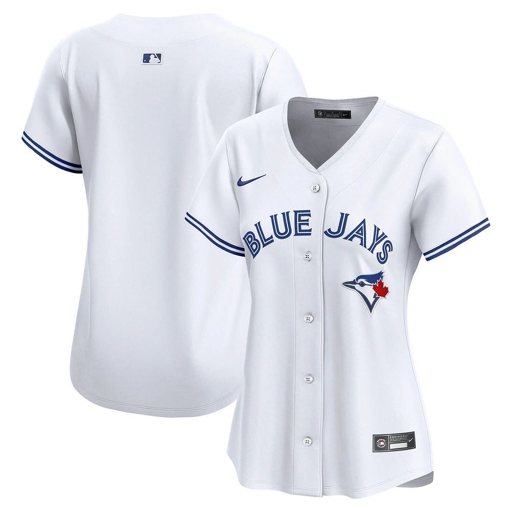 Maillot Nike Toronto Blue Jays Domicile Limité Blanc pour Femme
