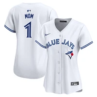 Women's Nike White Toronto Blue Jays #1 Mom Home Limited Jersey